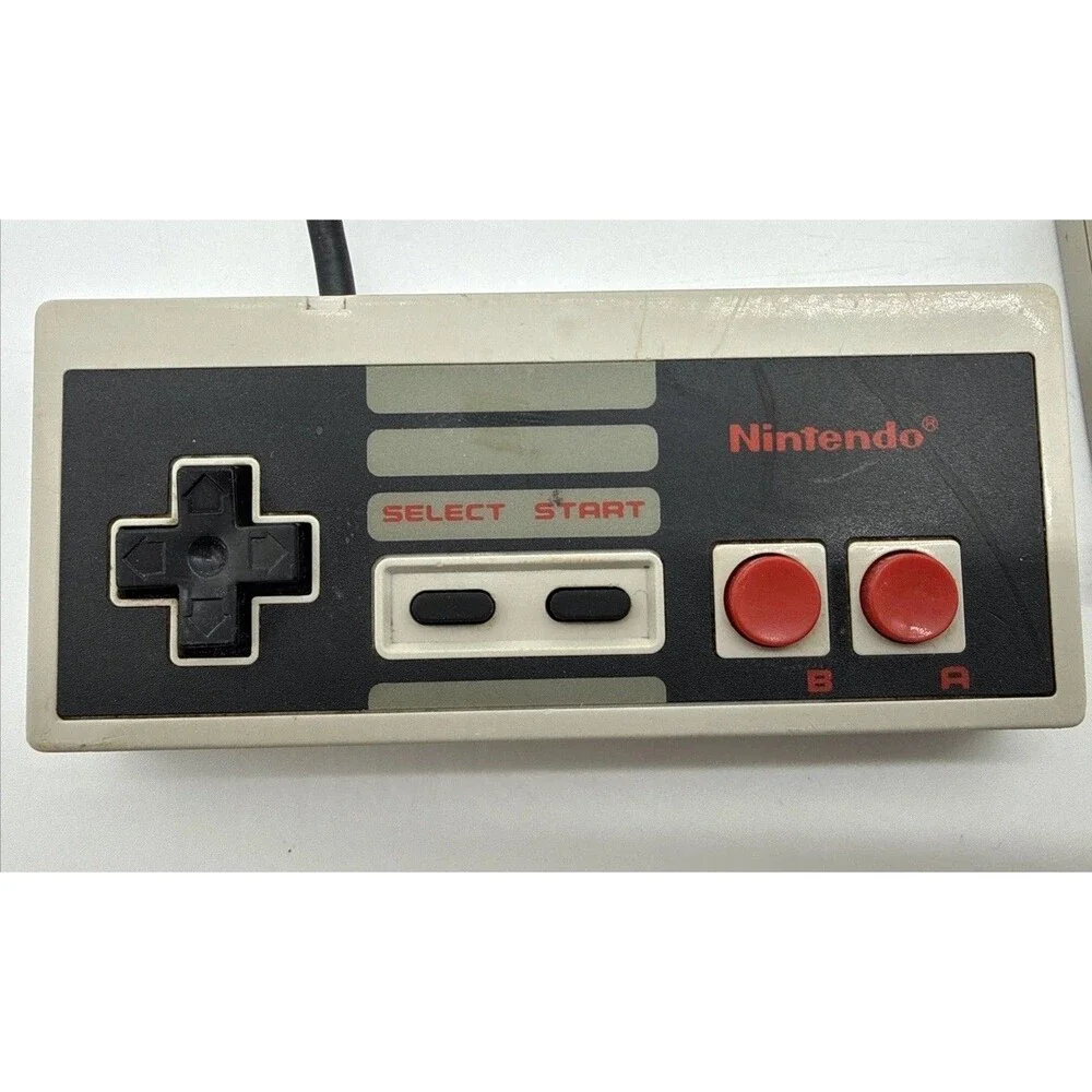 Nintendo Controllers Lot Of 2 Original NES OEM NES-004